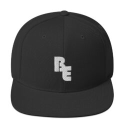 BE Embroidered Flat Bill Trucker